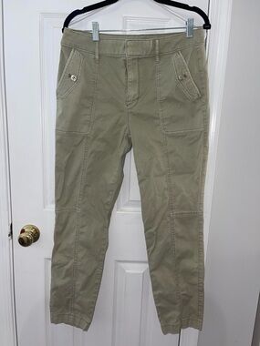 WHBM Casual Olive Utility Pants
